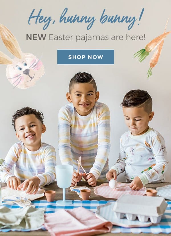 NEW Easter pajamas are here!