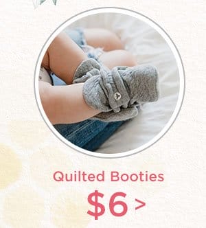 Quilted Booties!