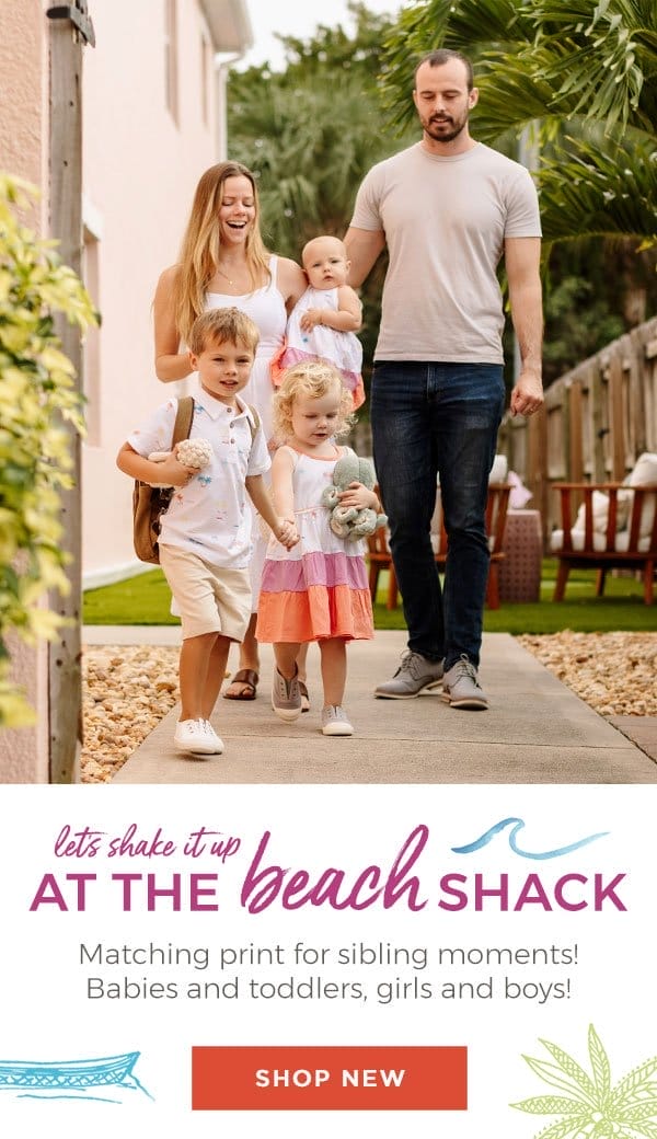 Let's shake it up at the beach shack!