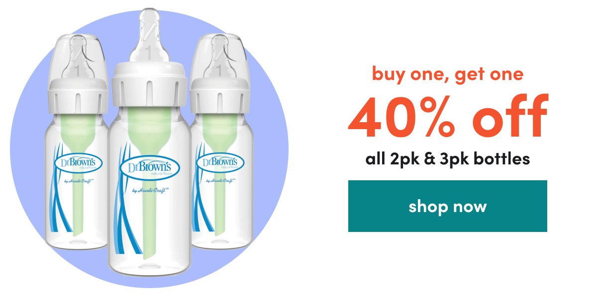 buy one, get one 40% off all 2pk & 3pk bottles