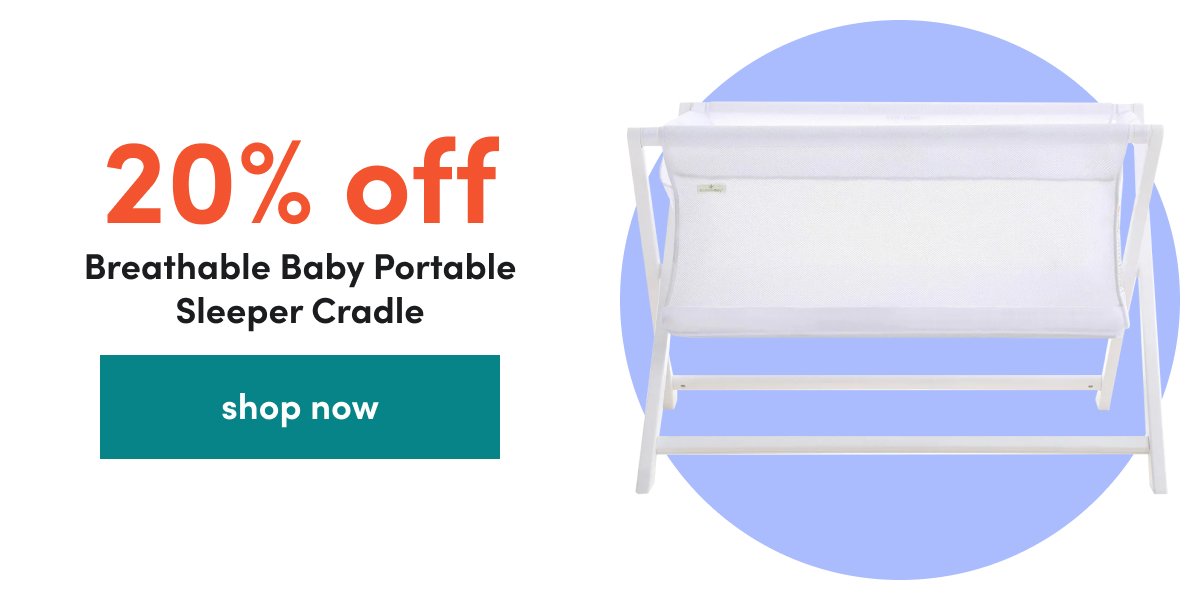 20% off Breathable Baby Portable Sleeper Cradle shop now