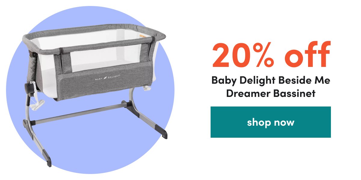 20% off Baby Delight Beside Me Dreamer Bassinet shop now