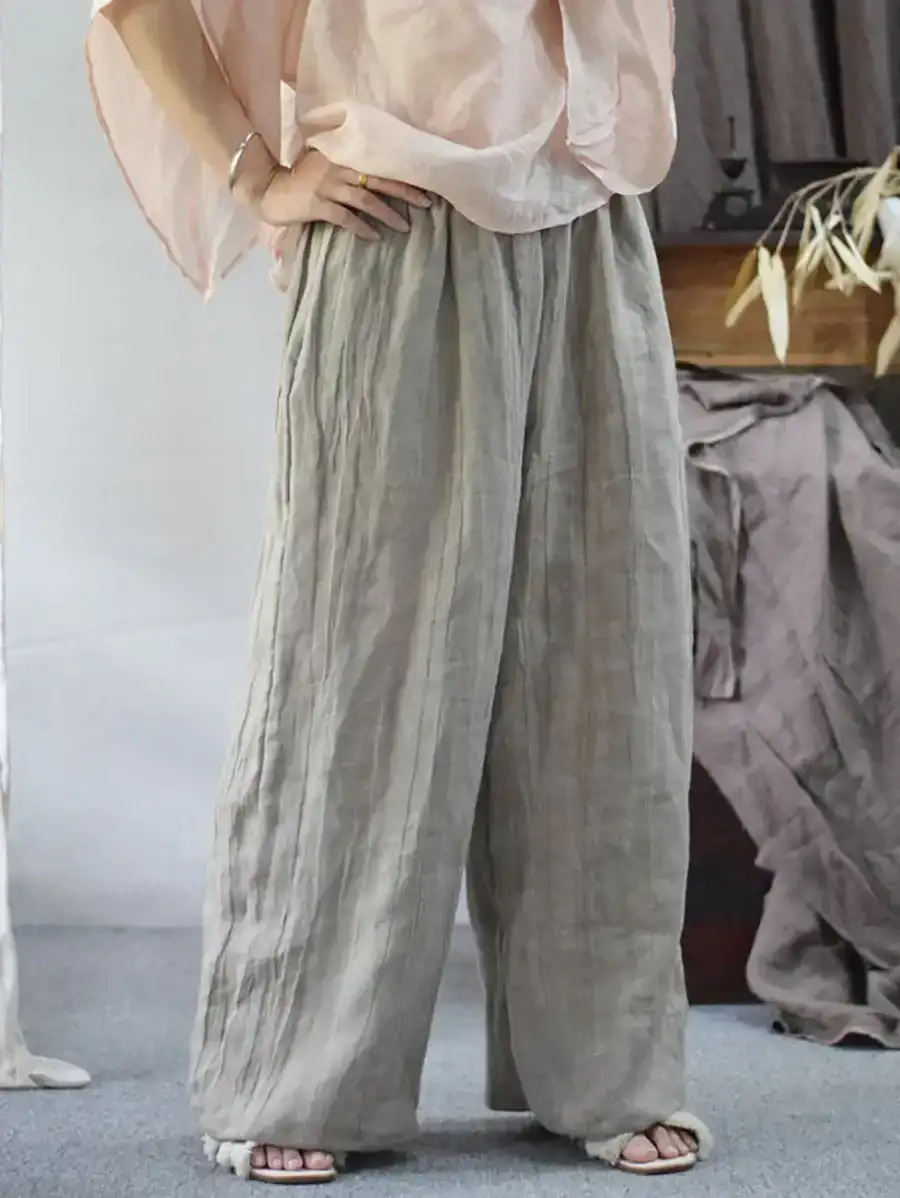 Vintage Wide-led Pants