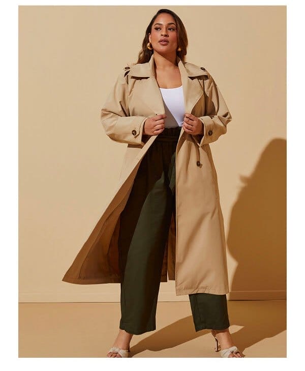 Double Breasted Trench Coat