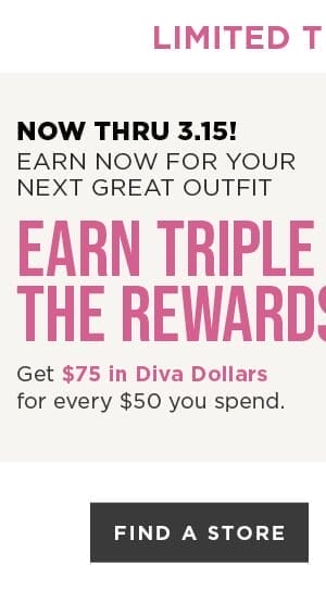 Limited Time! TRIPLE Diva Dollars