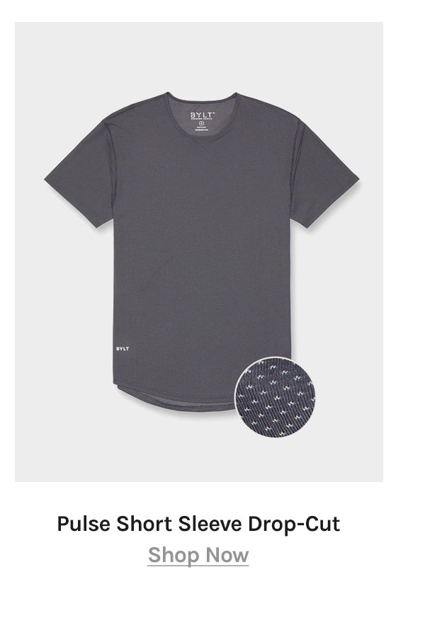 Pulse Short Sleeve Drop-Cut