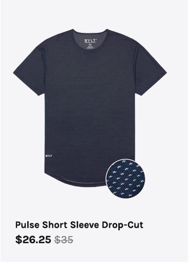 Pulse Short Sleeve Drop-Cut