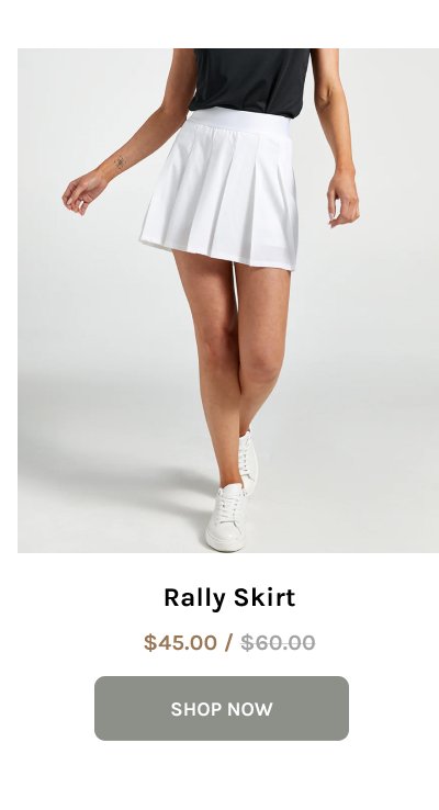 Womens Rally Skirt