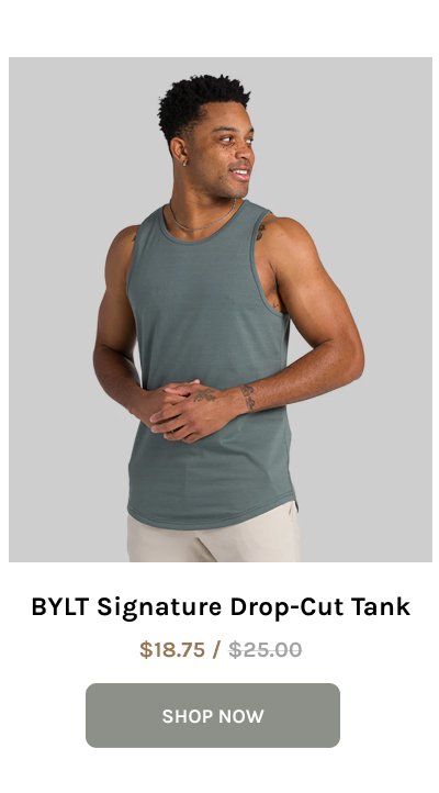 BYLT Signature Drop-Cut Tank