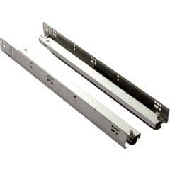 21 Inch Cabinetparts VLS 2.0 Undermount Drawer Slide, Smooth Full Extension with 90 lb Load Capacity, Integrated Soft Close