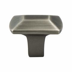 Berenson Laura 1-7/16 Inch Diameter Vintage Nickel Cabinet Knob, Zinc Material, Contemporary Style, Uptown Appeal Series