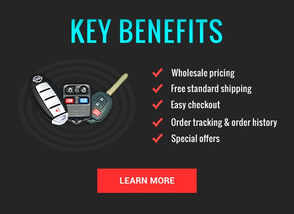 Business account benefits include wholesale pricing, free standard shipping, easy checkout, order tracking & order history, special offers, and more. Already have an account? Login now.