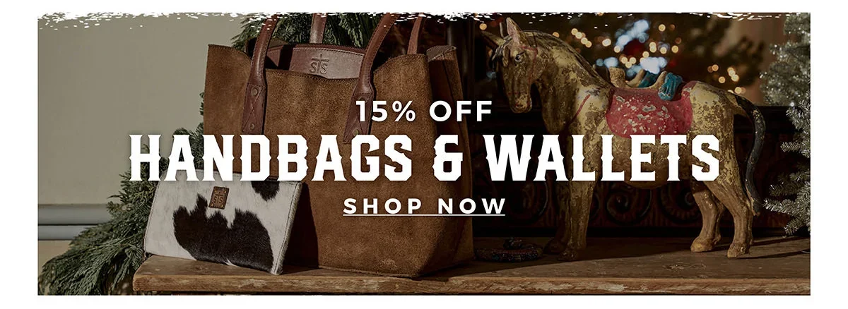 15% Off Handbags & Wallets | Shop Now