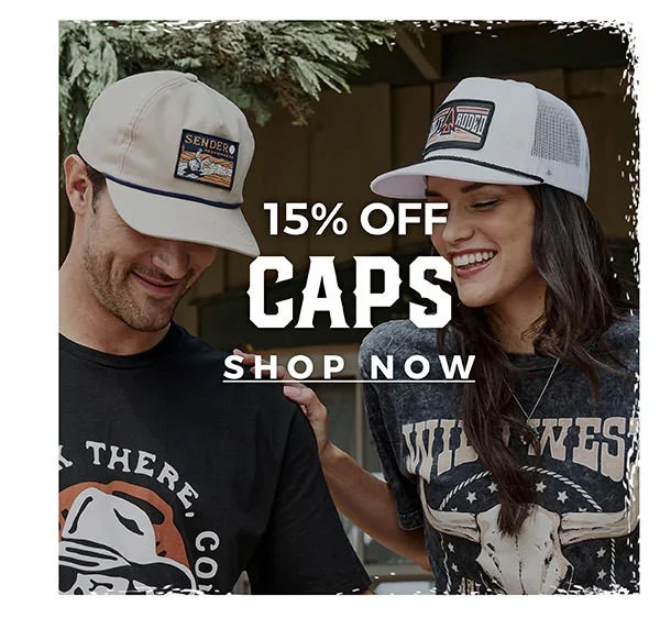15% Off Caps | Shop Now