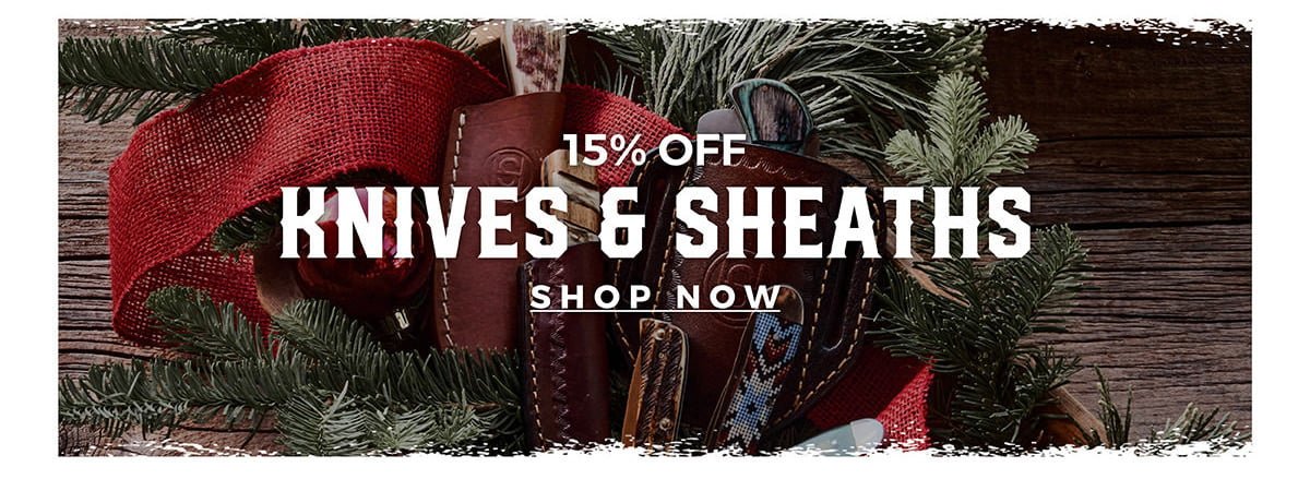 15% Off Knives & Sheaths | Shop Now