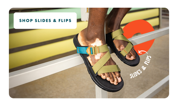 Shop slides and flips