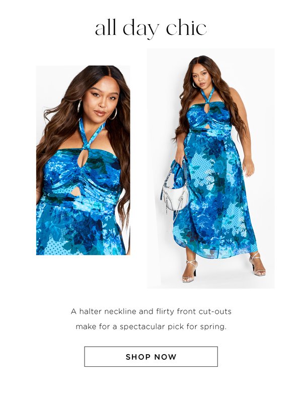Shop the Everlee Print Maxi Dress