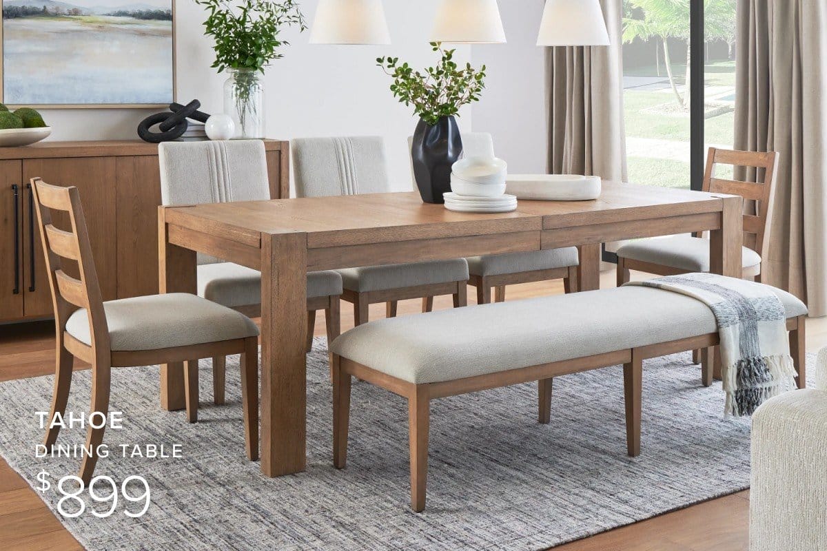 Tahoe dining table \\$899