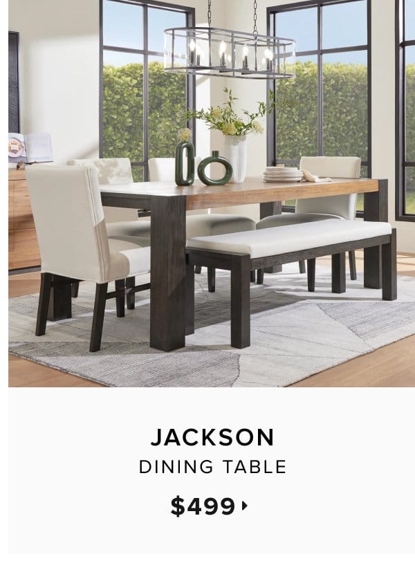 jackson dining table \\$499