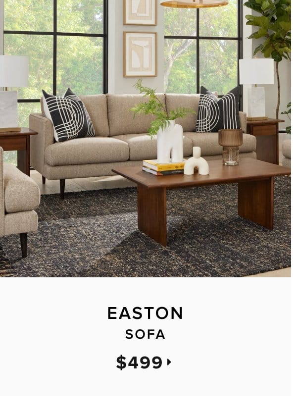 Easton sofa \\$499