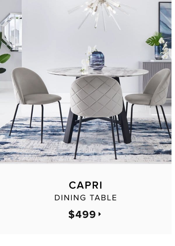 capri dining table \\$499