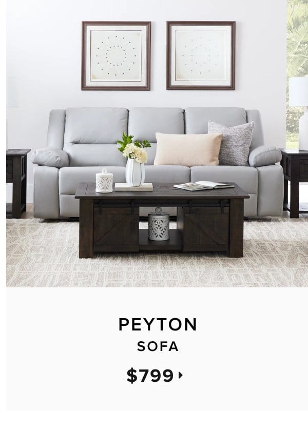 Peyton sofa \\$799