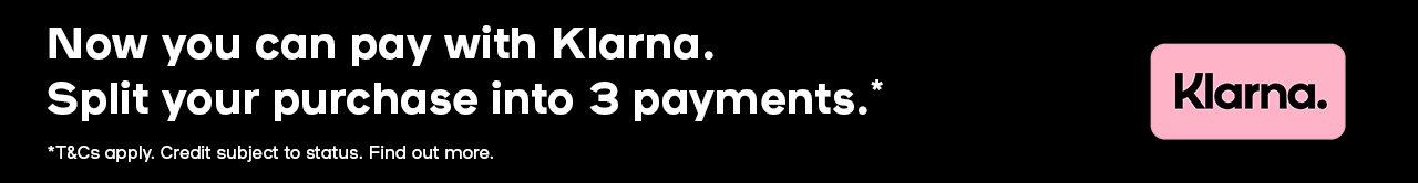 Shop today. Get more time to pay with Klarna