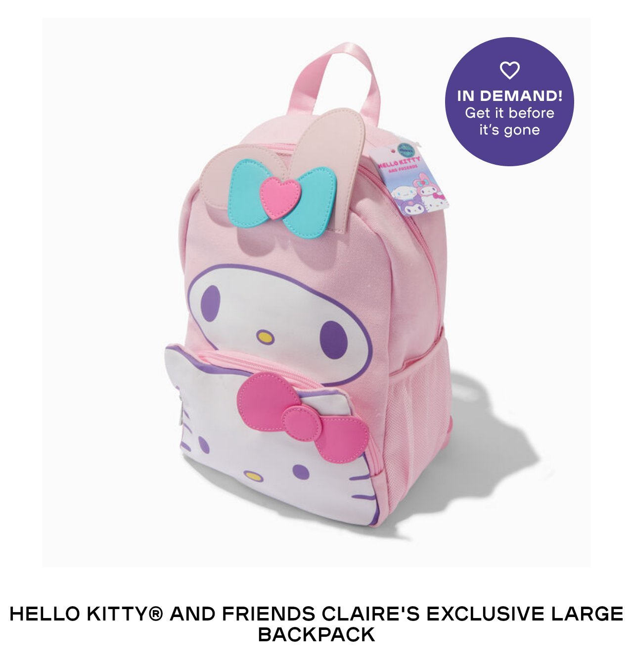  Hello Kitty® And Friends Claire's Exclusive Large Backpack