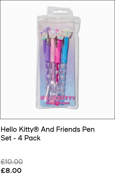 Hello Kitty® And Friends Pen Set - 4 Pack