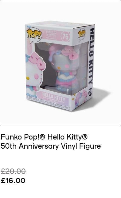 Funko Pop!® Hello Kitty® 50th Anniversary Vinyl Figure