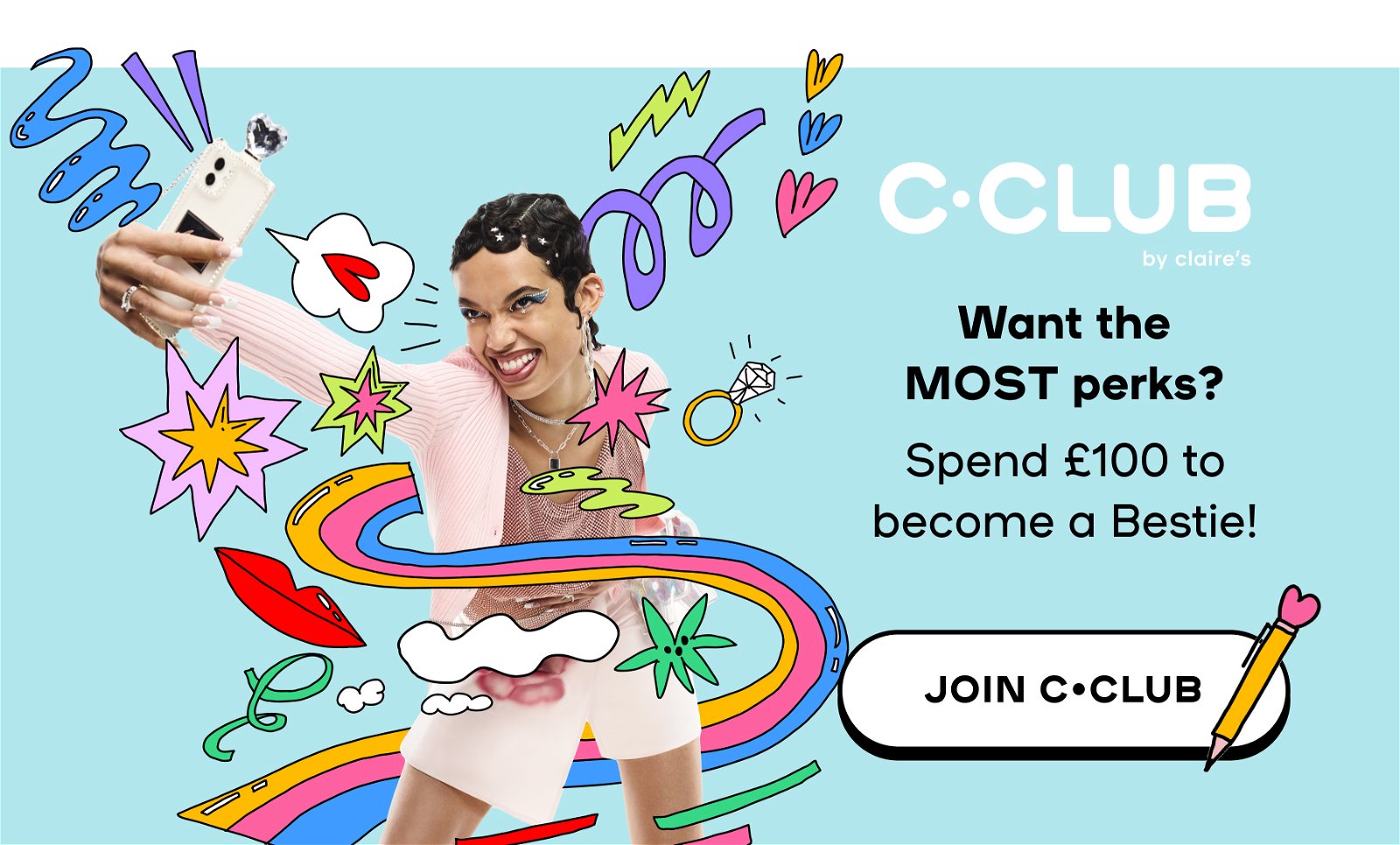 CCLUB Want the Most Perks? Become a Bestie!