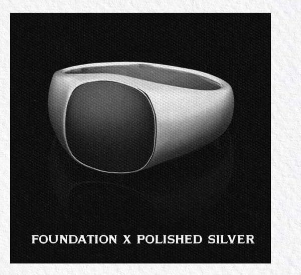 Foundation x Polished Silver