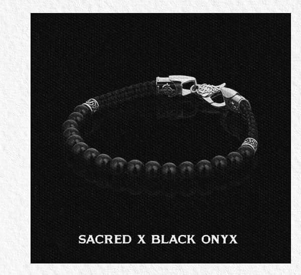 Sacred x Black Onyx