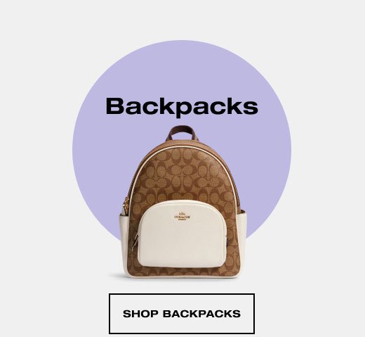 Backpacks SHOP BACKPACKS 