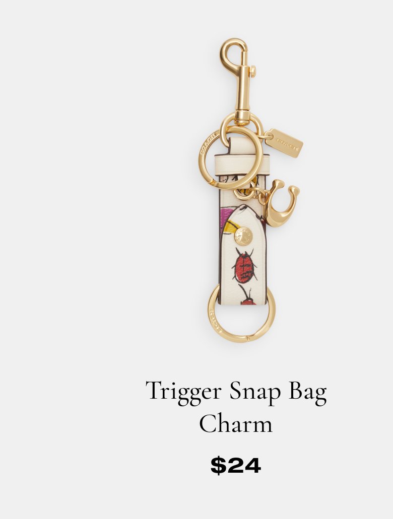 Trigger Snap Bag Charm
