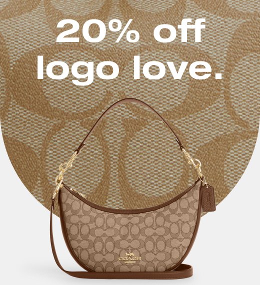 20% off logo love
