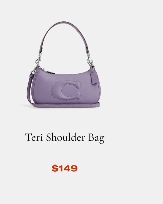 Teri Shoulder Bag \\$149