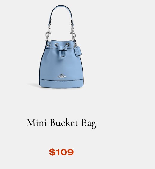 Mini Bucket Bag \\$109