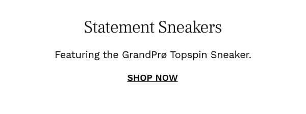 Women's GrandPrø Topspin Sneakers | Shop Now