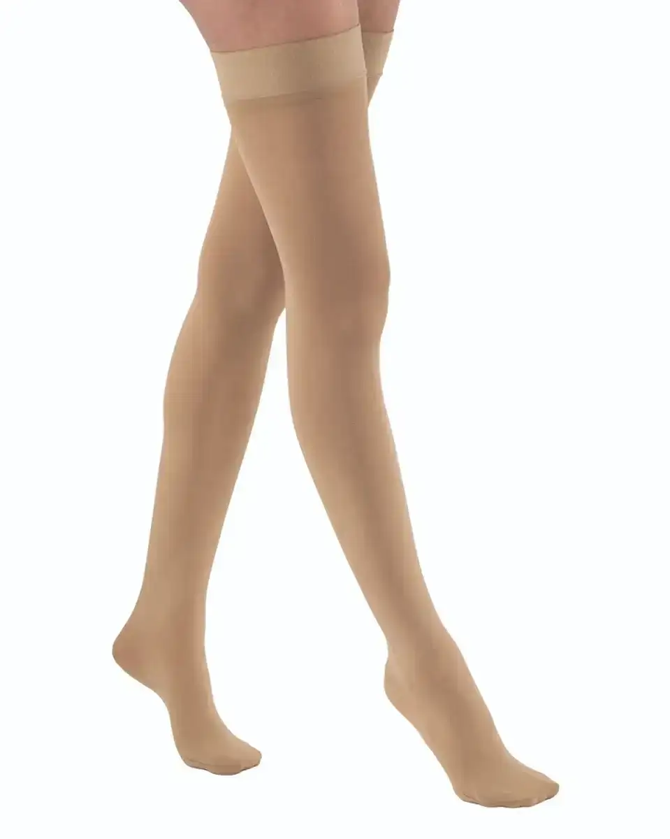 Image of ReliefWear Thigh Highs Closed Toe Garter Style (No grip top) 20-30 mmHg