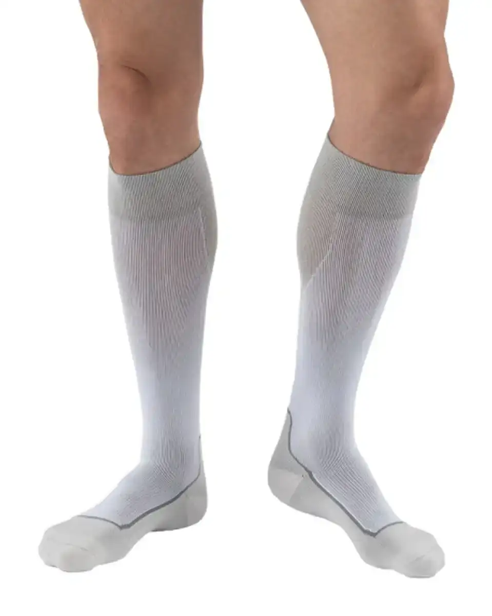 Image of Jobst Knee High Compression Sport Socks 20-30 mmHg