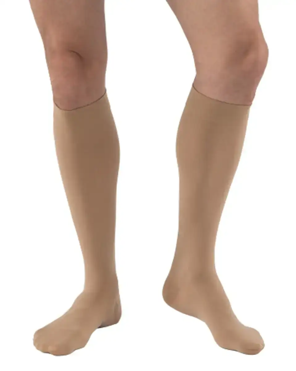 Image of Jobst Relief Knee Highs Closed Toe Unisex 15-20 mmHg