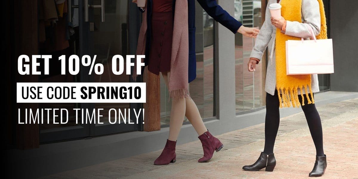 GET 10% OFF! | USE CODE SPRING10 | Limited Time Only!