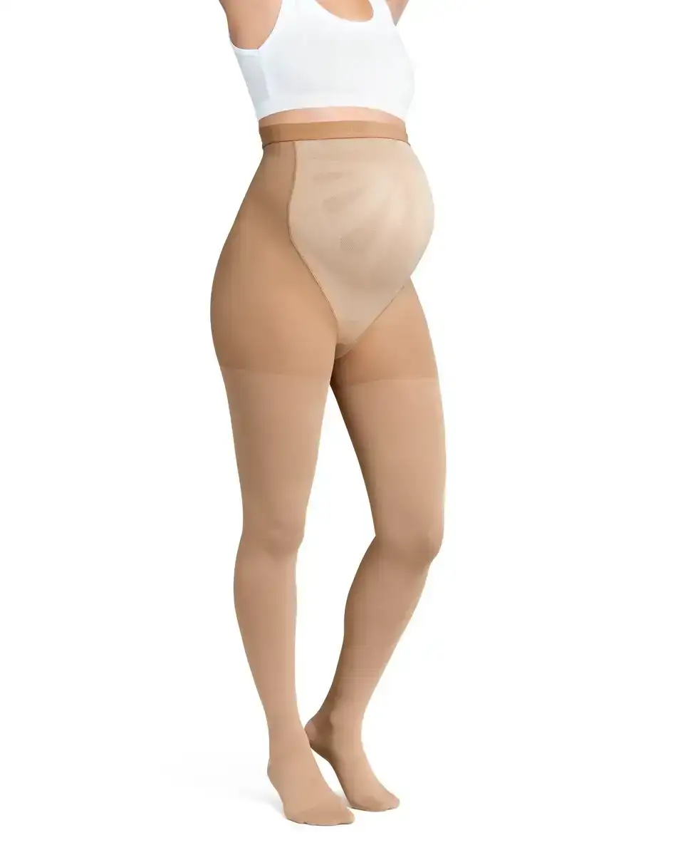 Image of Jobst Opaque Maternity Closed Toe 20-30 mmHg Pantyhose