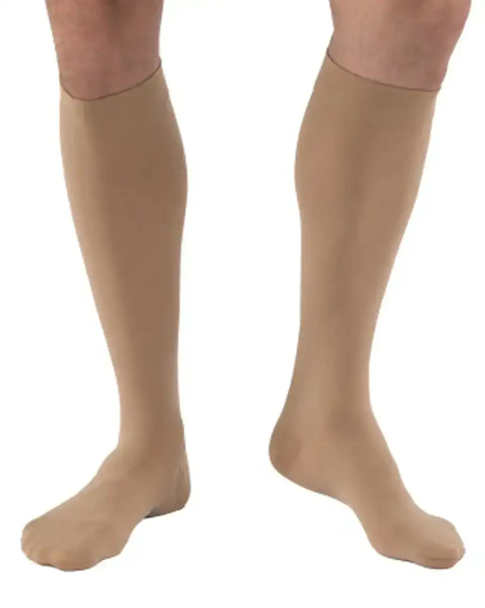 Image of Jobst Relief Knee Highs Closed Toe Unisex 30-40 mmHg