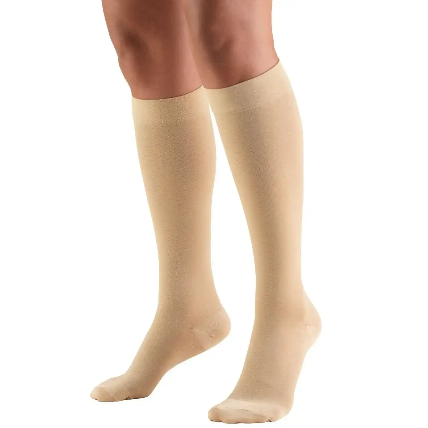 Image of TRUFORM Classic Medical Closed Toe Knee High Support Stockings 20-30 mmHg