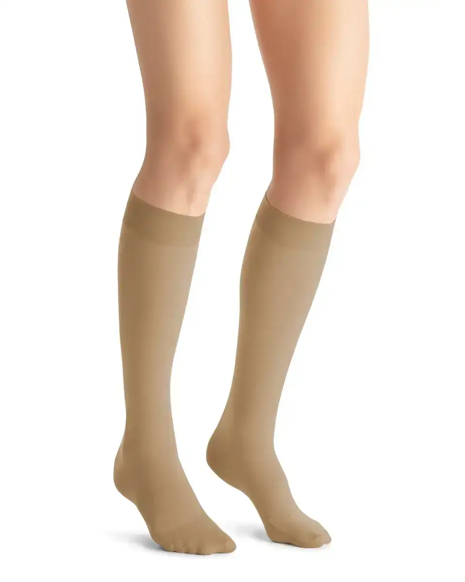 Image of Jobst Opaque Closed Toe Knee Highs 30-40 mmHg - clearance