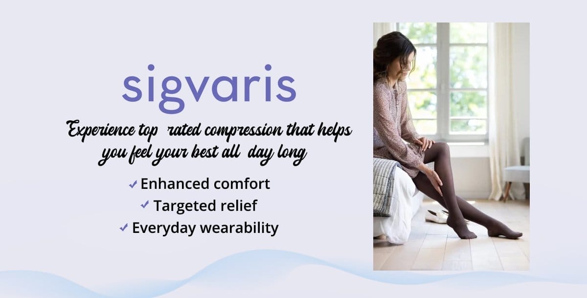 Sigvaris – Experience top-rated compression that helps you feel your best all-day long! ✔️Enhanced comfort ✔️Targeted relief ✔️Everyday wearability