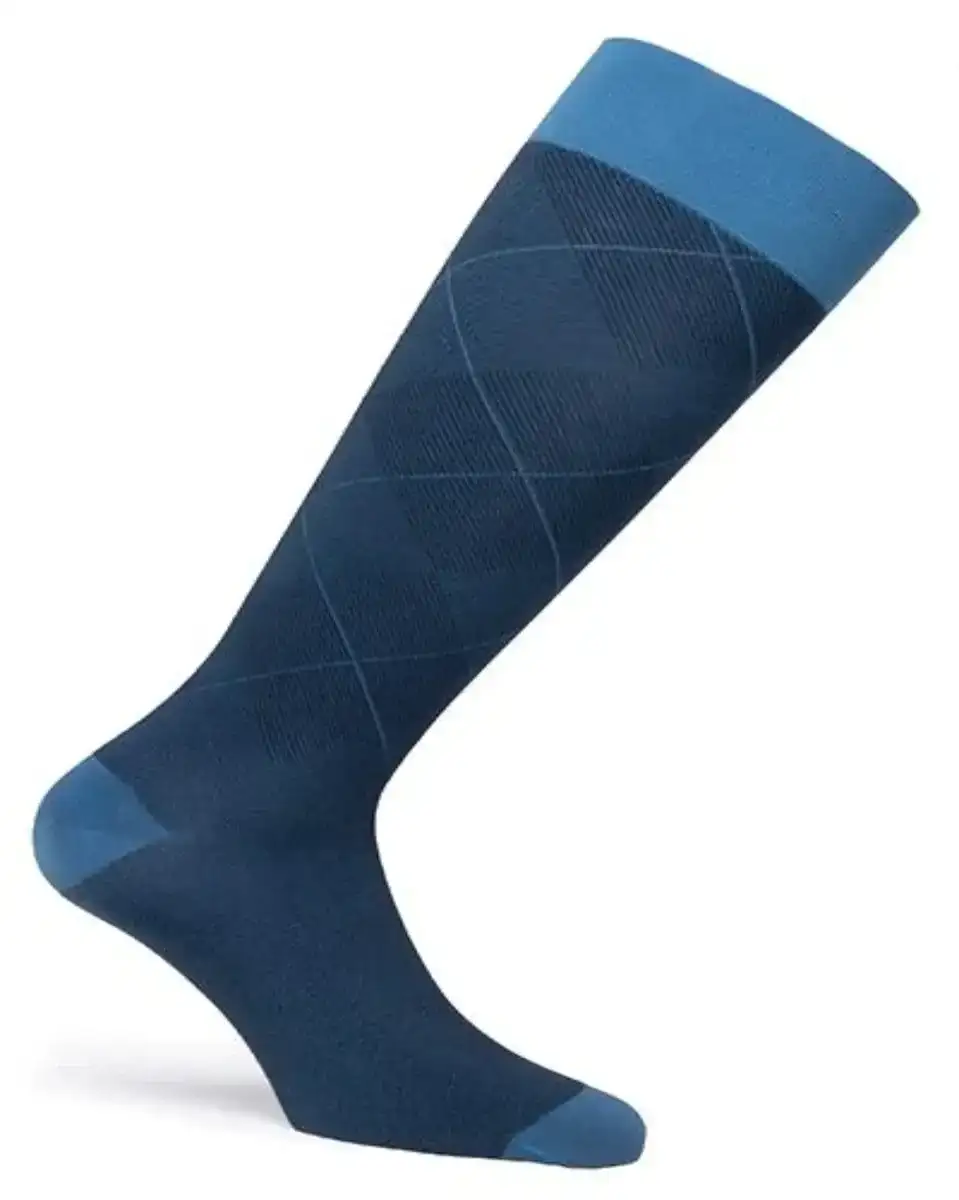 Image of Jobst Casual Pattern Closed Toe Knee Highs 15-20 mmHg