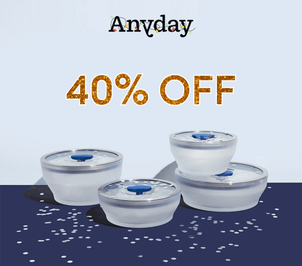 up to 40% off anyday